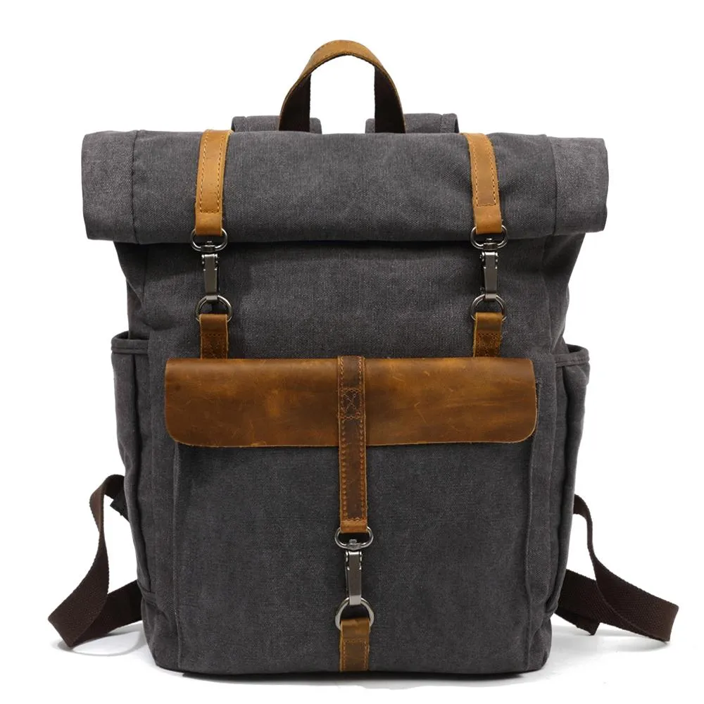 Retro Leinwand Rucksack | REYKJAVIK