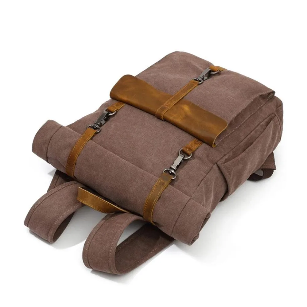 Retro Leinwand Rucksack | REYKJAVIK