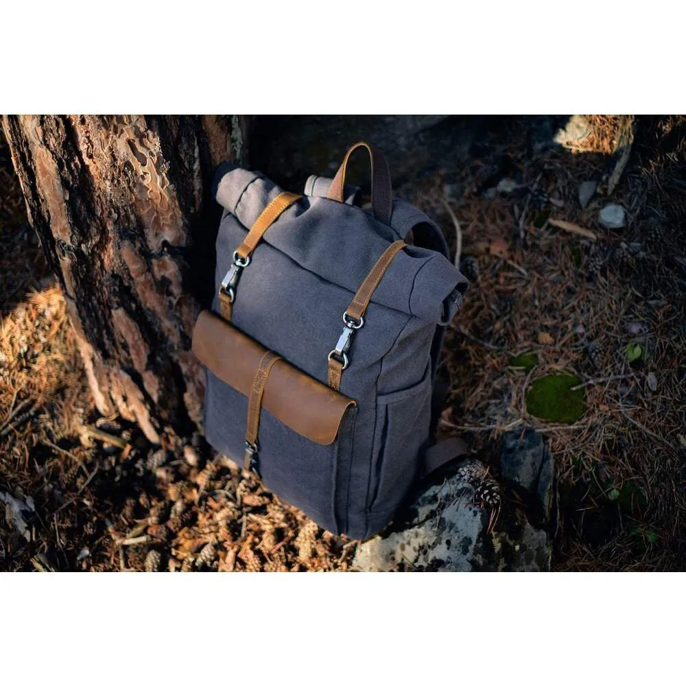 Retro Leinwand Rucksack | REYKJAVIK