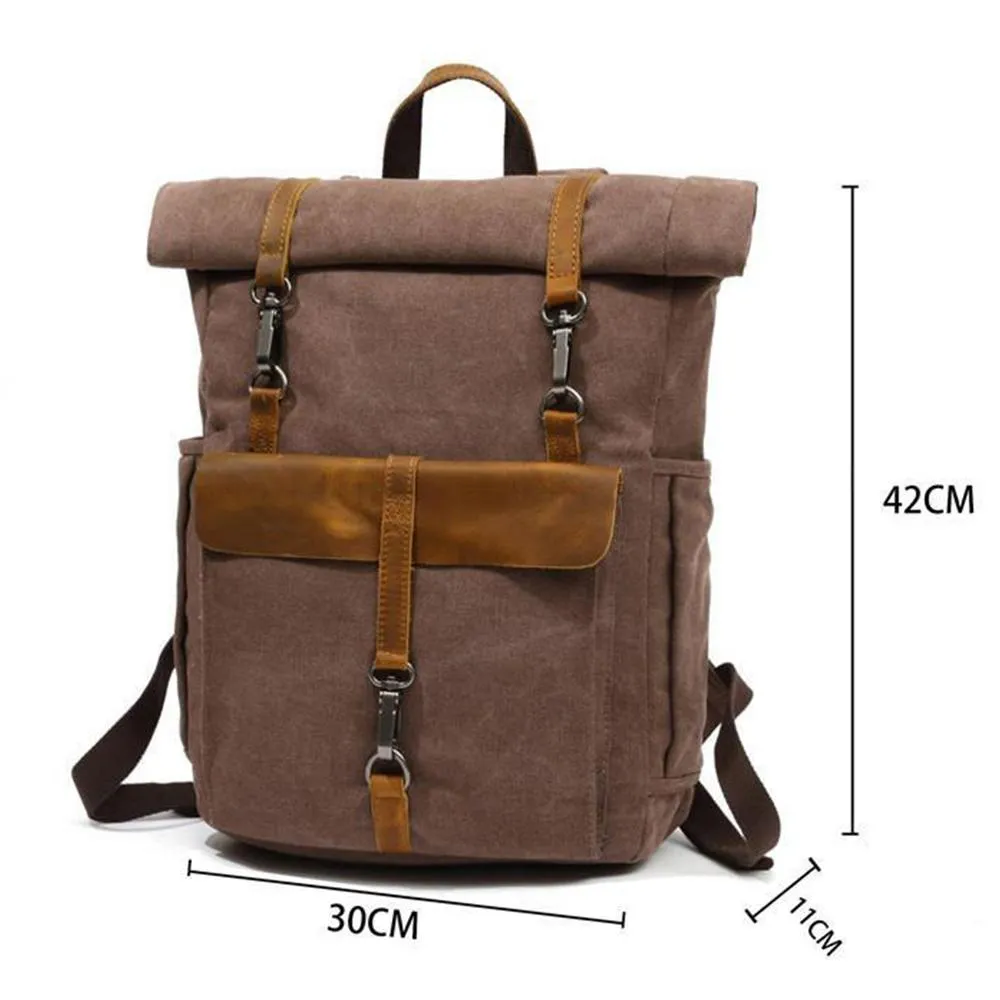 Retro Leinwand Rucksack | REYKJAVIK