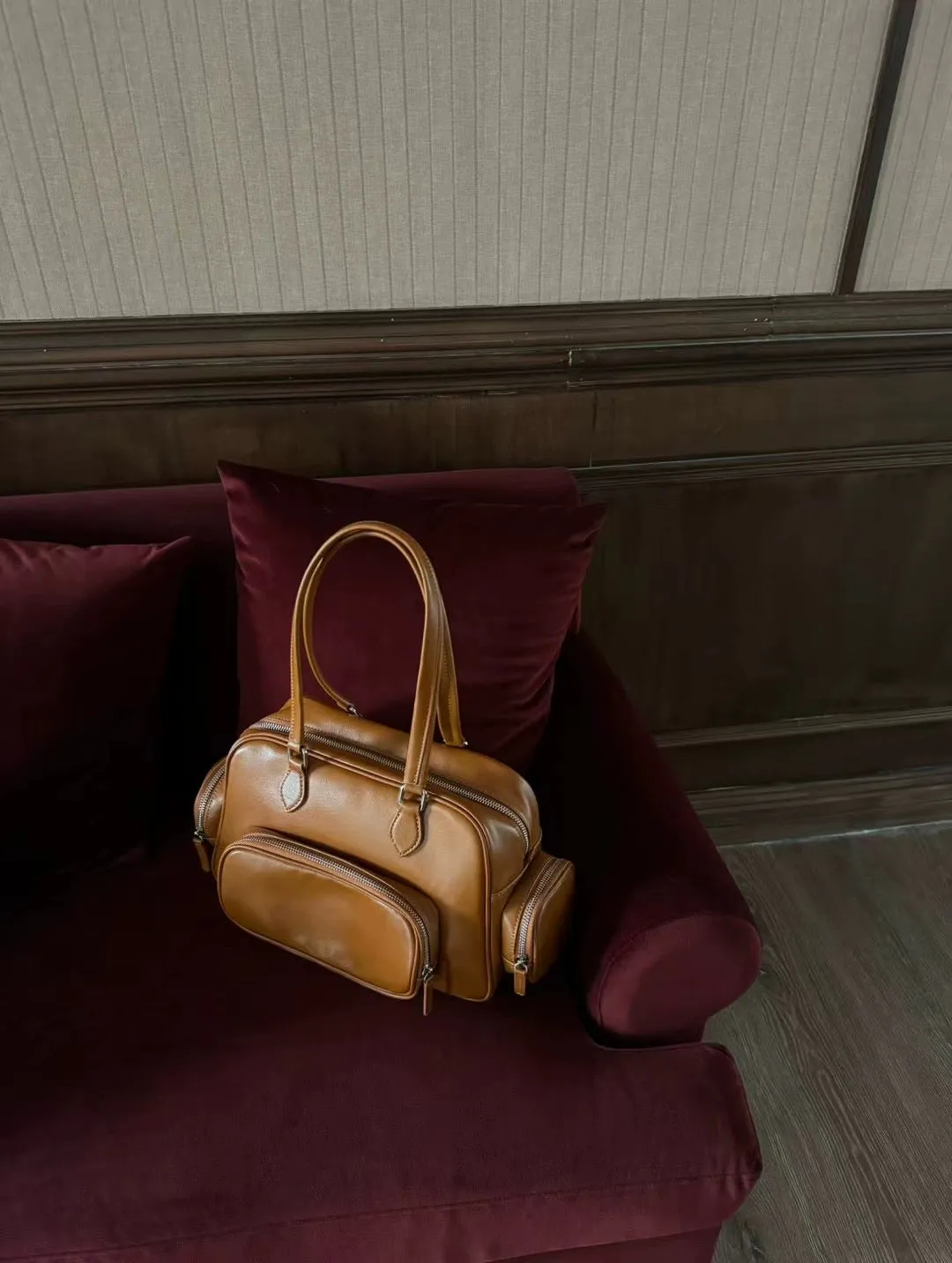 Retro Motorcycle Handbag