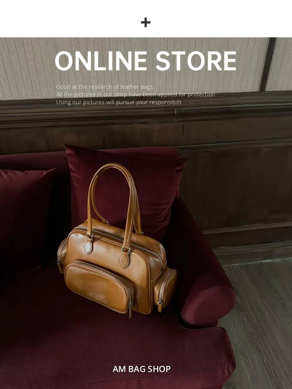 Retro Motorcycle Handbag