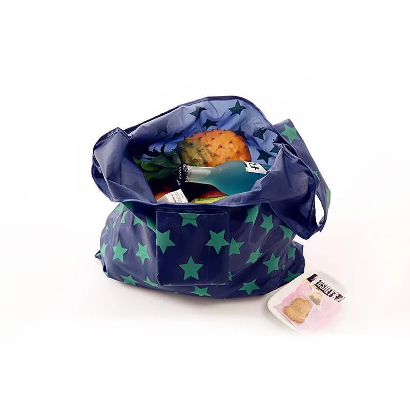 Reusable Foldable Shopping Bags 6PCS 6Styles