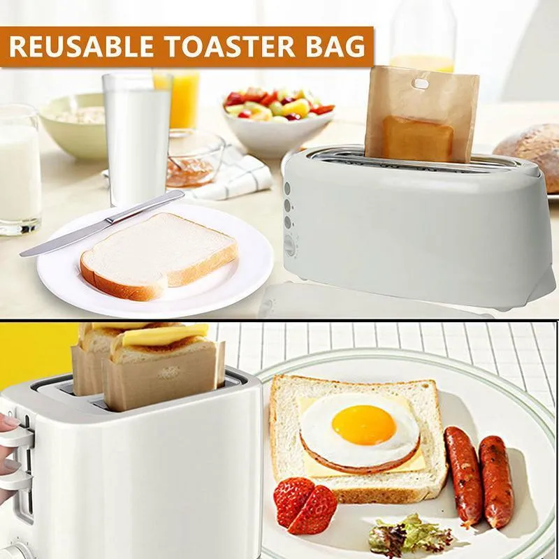 Reusable Toaster Bags 20PCS-100PCS Gluten Free