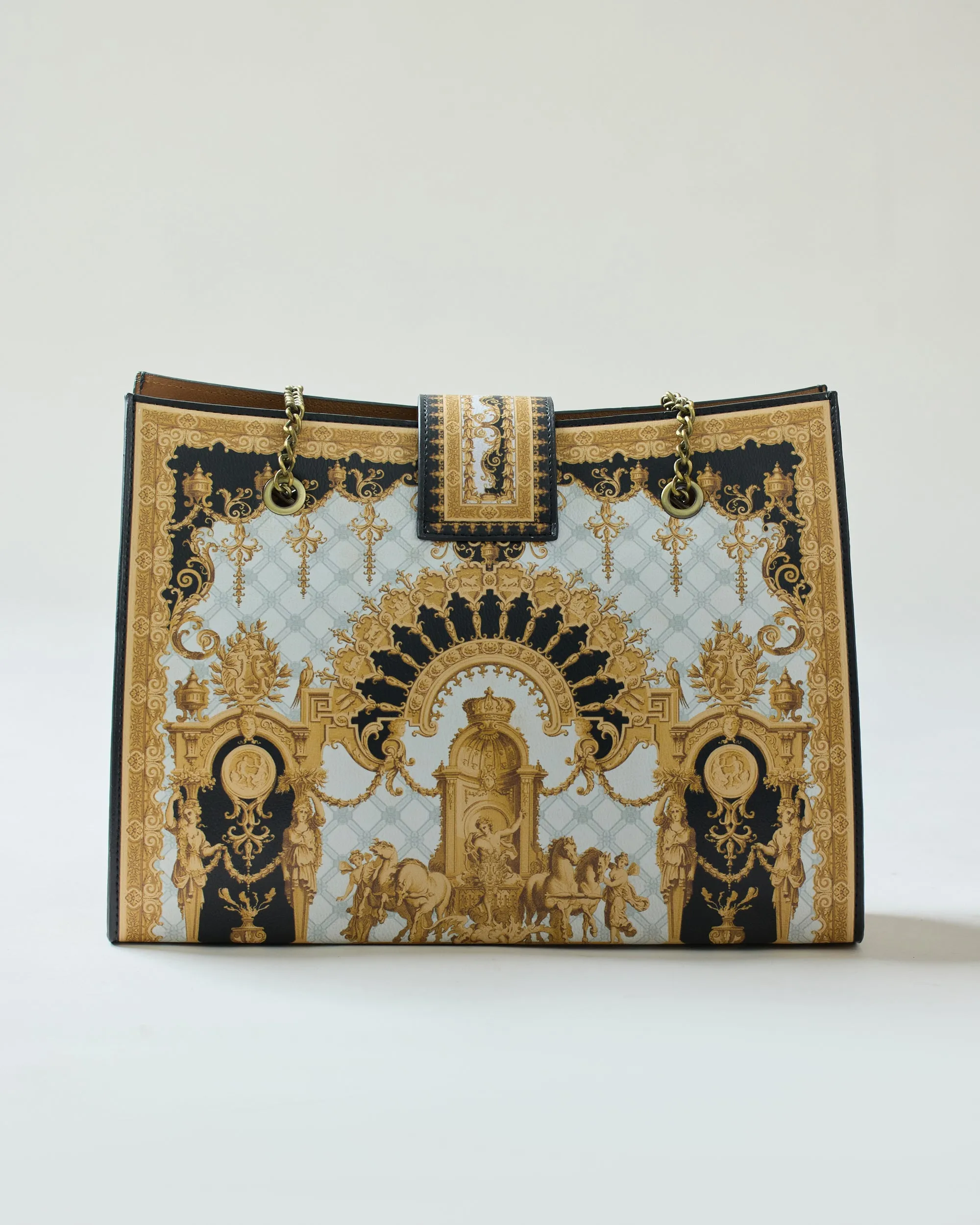 Rome - Tote : Black/Gold