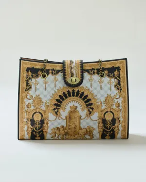 Rome - Tote : Black/Gold