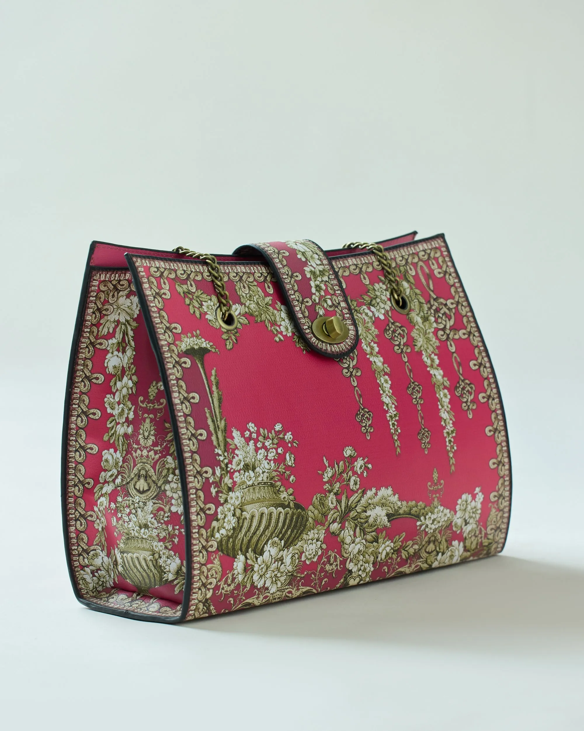 Rome - Tote : Fuchsia