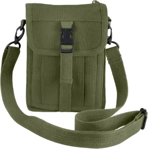 Rothco Canvas Travel Portfolio Crossbody Shoulder Bag
