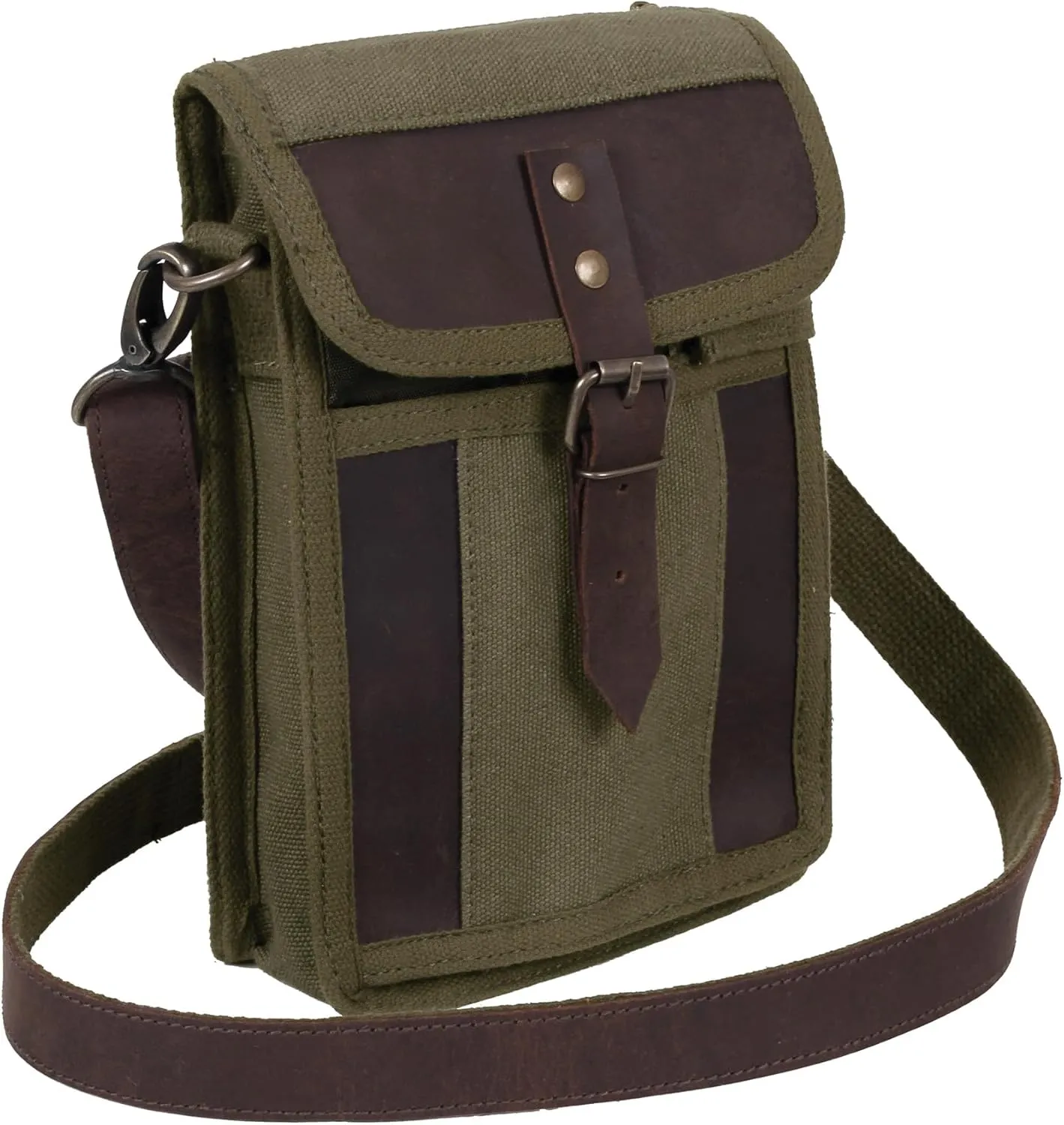 Rothco Canvas Travel Portfolio Crossbody Shoulder Bag
