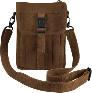 Rothco Canvas Travel Portfolio Crossbody Shoulder Bag