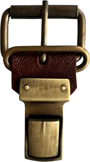 RUSTIC TOWN Leather Bag Replacement Push Clip Clasp Lock - Quick Release Metal Fasteners Buckles for Satchel & Messenger
