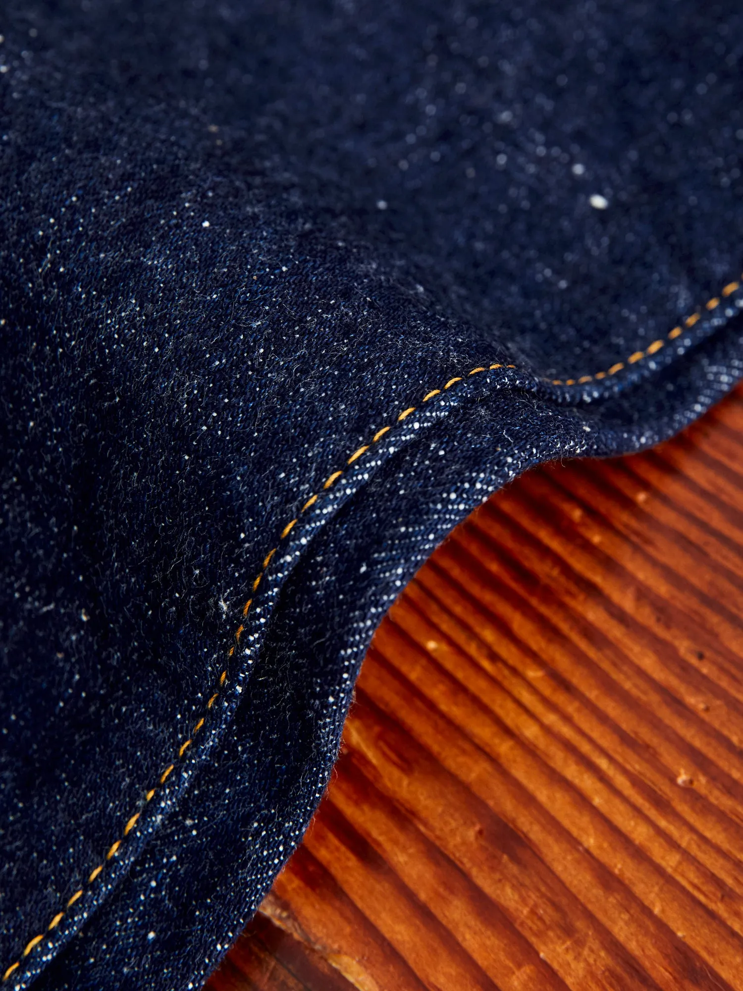S511AX "Ai-Plus" 18oz Natural Indigo Selvedge Denim - Slim Tapered Fit