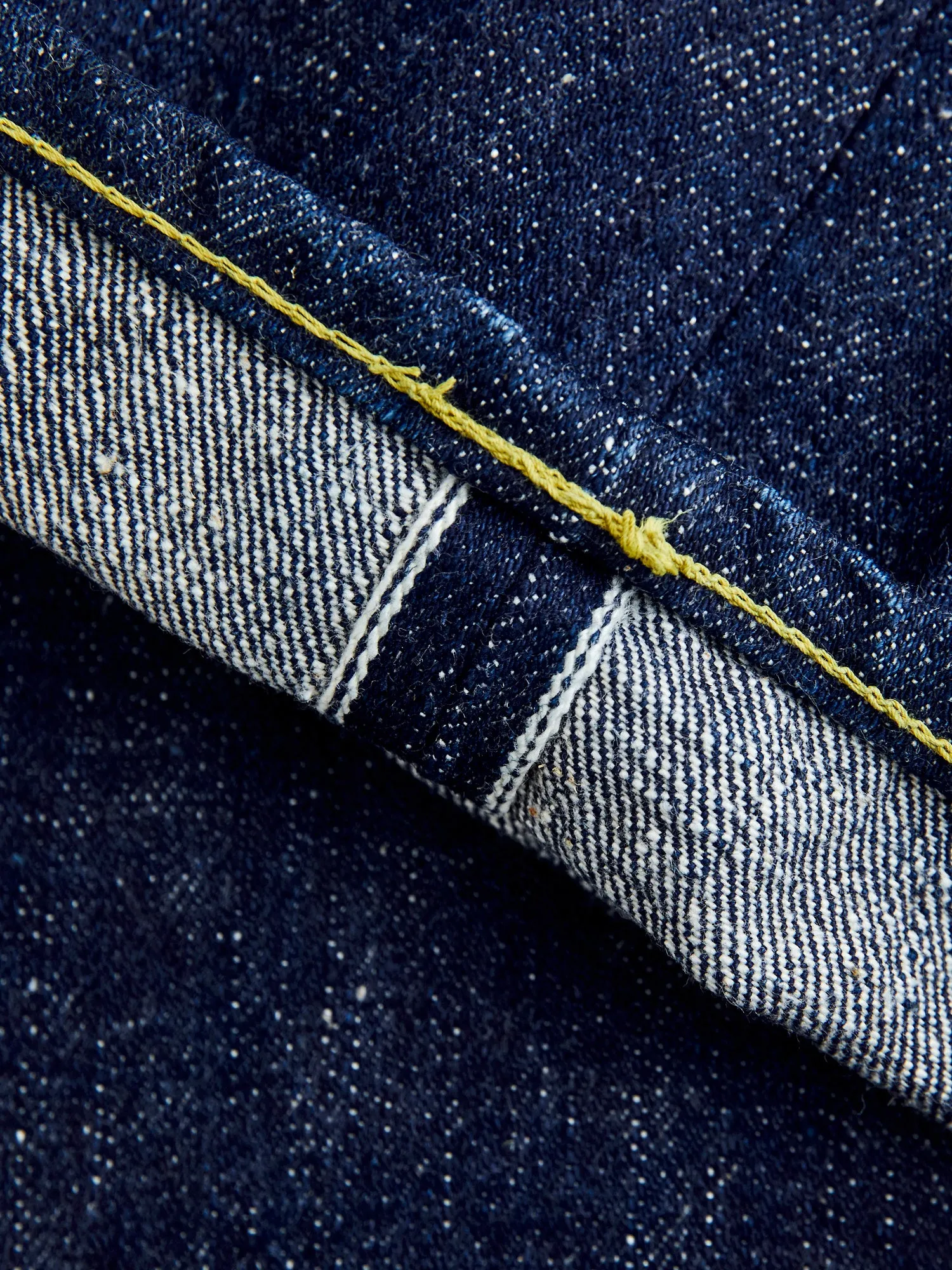 S511AX "Ai-Plus" 18oz Natural Indigo Selvedge Denim - Slim Tapered Fit