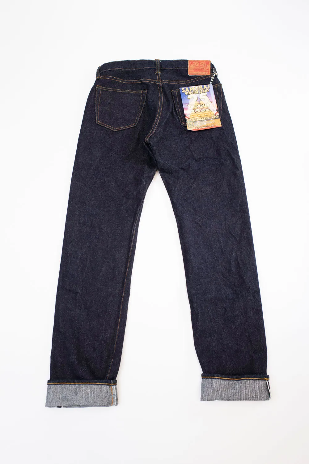 S710XX25oz-25TH - 25oz "25th Anniversary Limited Edition" Selvedge Denim - Slim Straight