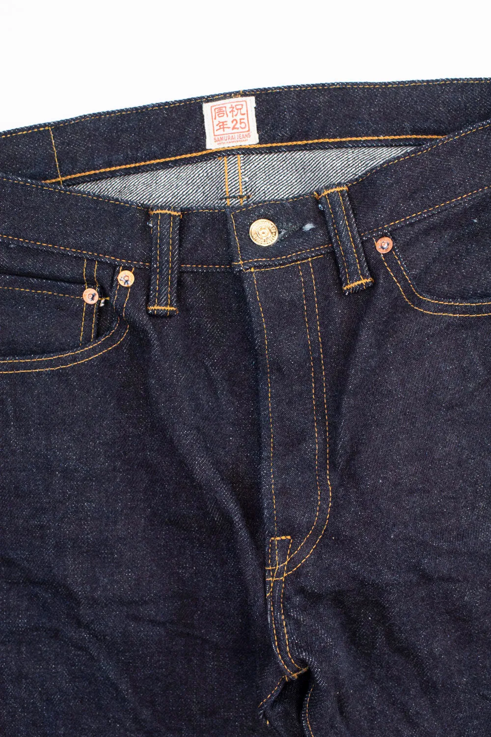 S710XX25oz-25TH - 25oz "25th Anniversary Limited Edition" Selvedge Denim - Slim Straight