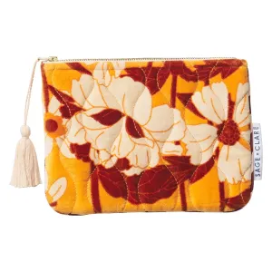 Sage & Clare - Bernanda Velvet Pouch (Valencia)