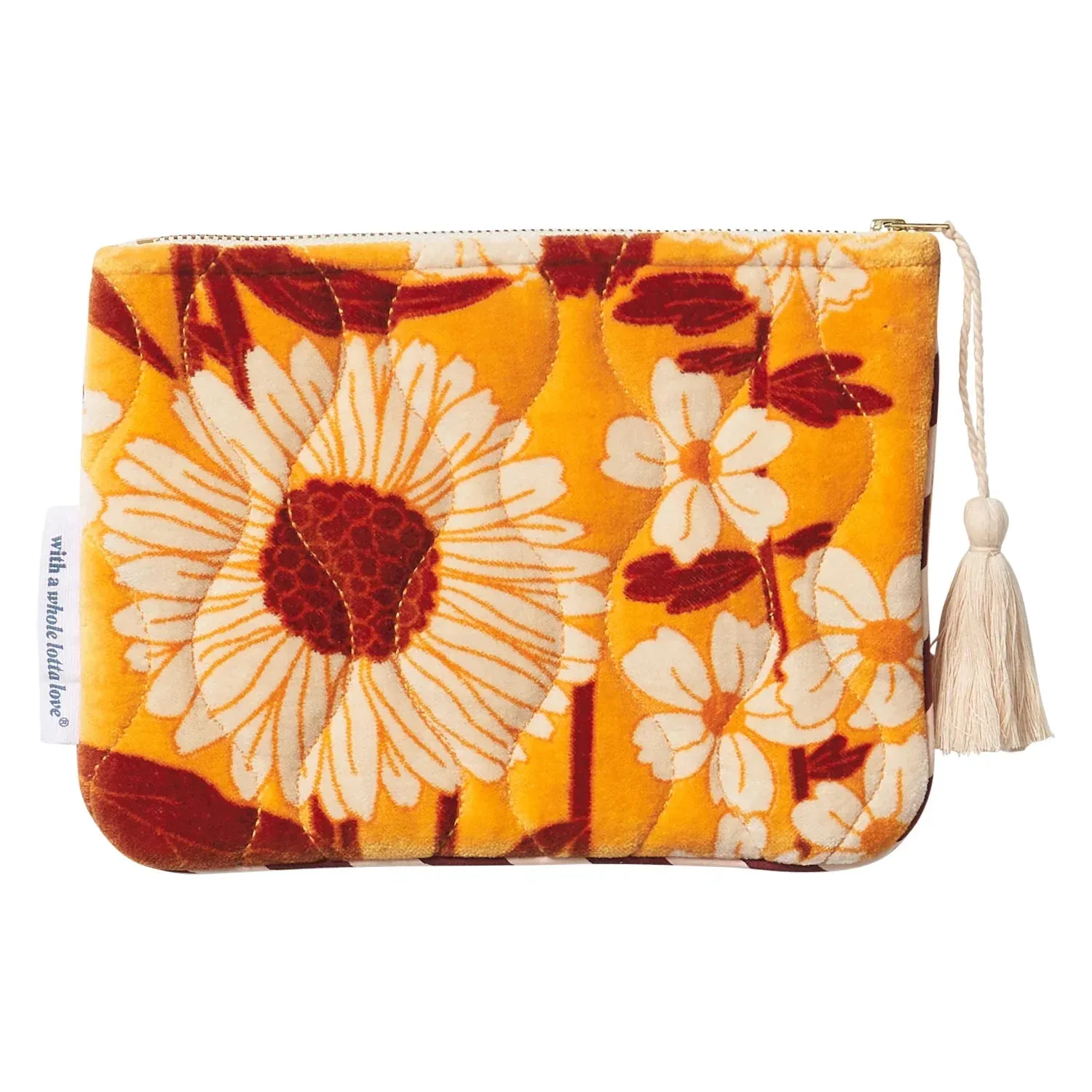 Sage & Clare - Bernanda Velvet Pouch (Valencia)