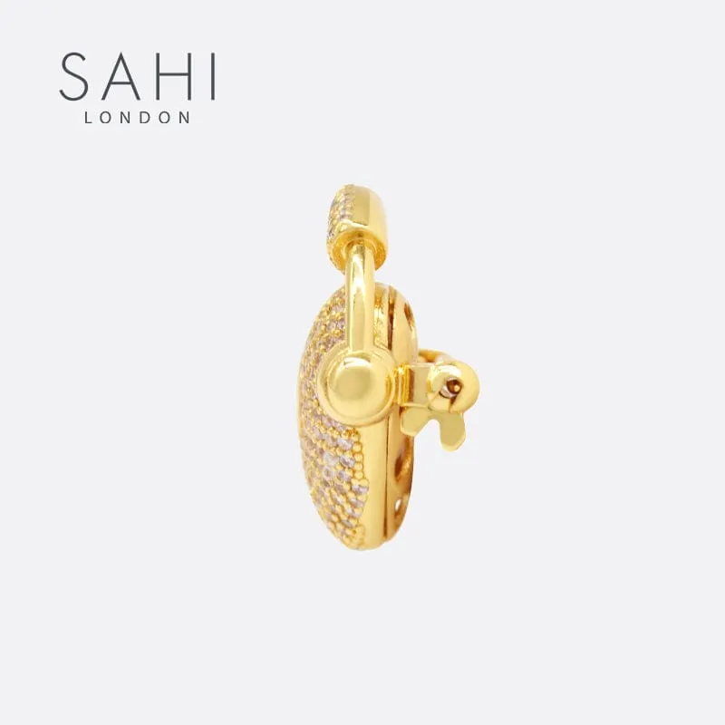 Sahi London - Love Collection Heart Shaped Brooch