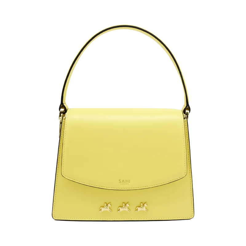 Sahi London - Sahi Age of Innocence Leather Satchel Crossbody Bag