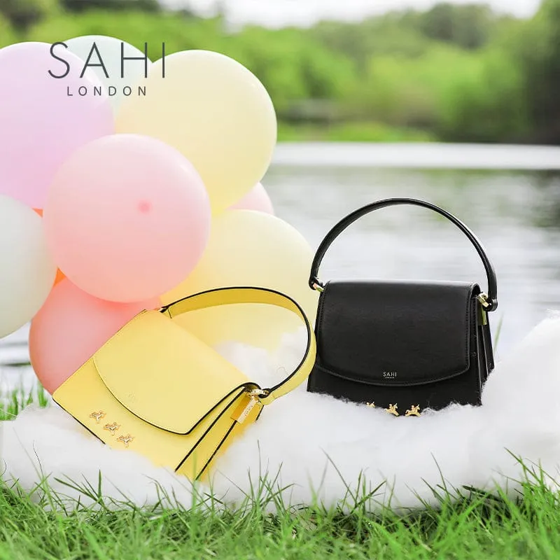 Sahi London - Sahi Age of Innocence Leather Satchel Crossbody Bag