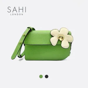 Sahi London - Sahi Little Flower Canna Crossbody Leather Bag