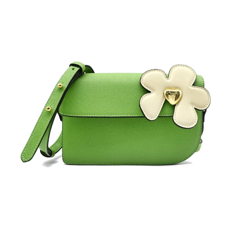 Sahi London - Sahi Little Flower Canna Crossbody Leather Bag