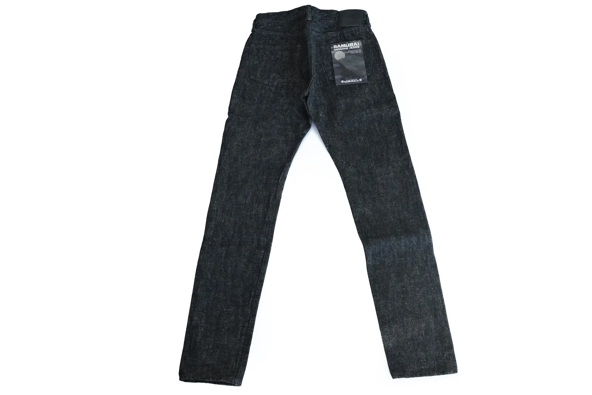 Samurai 17oz "Koku-Benkei" S211BK Black Denim (Relaxed Tapered Fit)