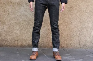 Samurai 17oz "Koku-Benkei" S211BK Black Denim (Relaxed Tapered Fit)