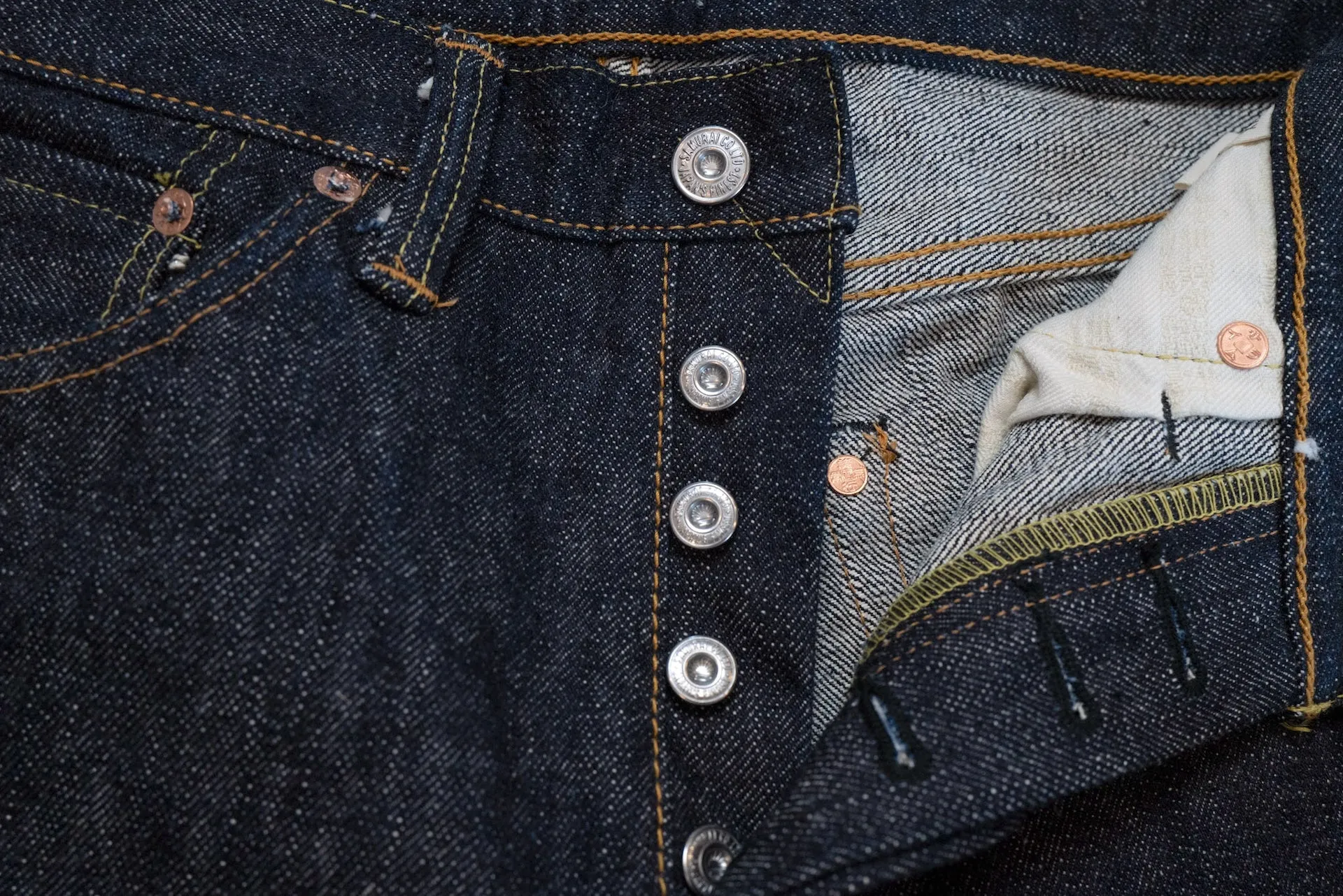 Samurai 19oz "Kiwami" S511XX-19ozII Denim (Slim Tapered Fit)