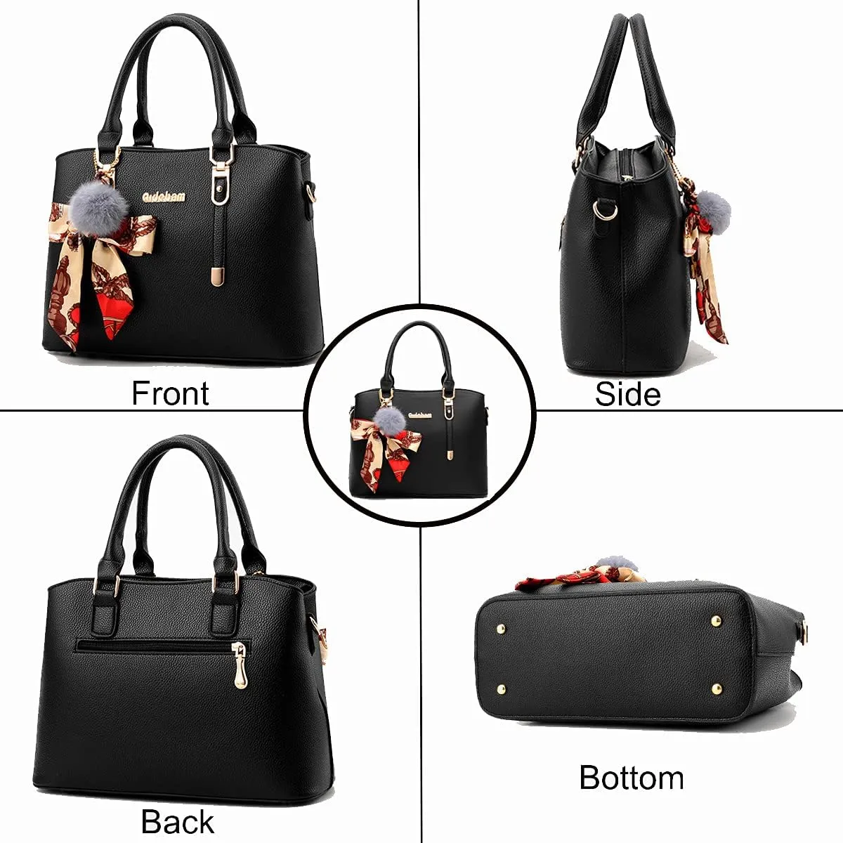 Satchel Purses and Handbags for Women Shoulder Tote Bags Wallets Top-handle Crossbody Bags