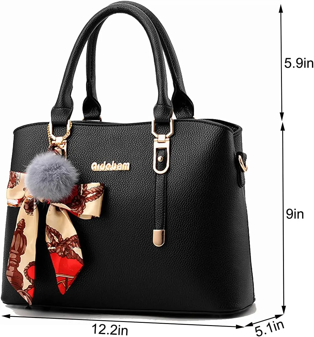 Satchel Purses and Handbags for Women Shoulder Tote Bags Wallets Top-handle Crossbody Bags