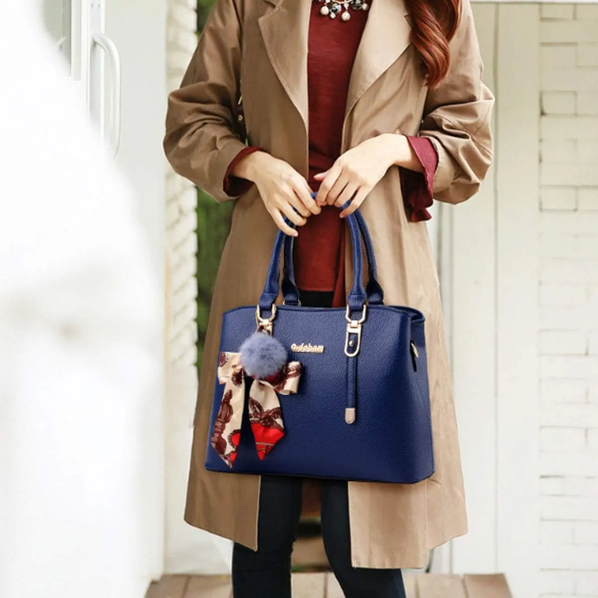 Satchel Purses and Handbags for Women Shoulder Tote Bags Wallets Top-handle Crossbody Bags