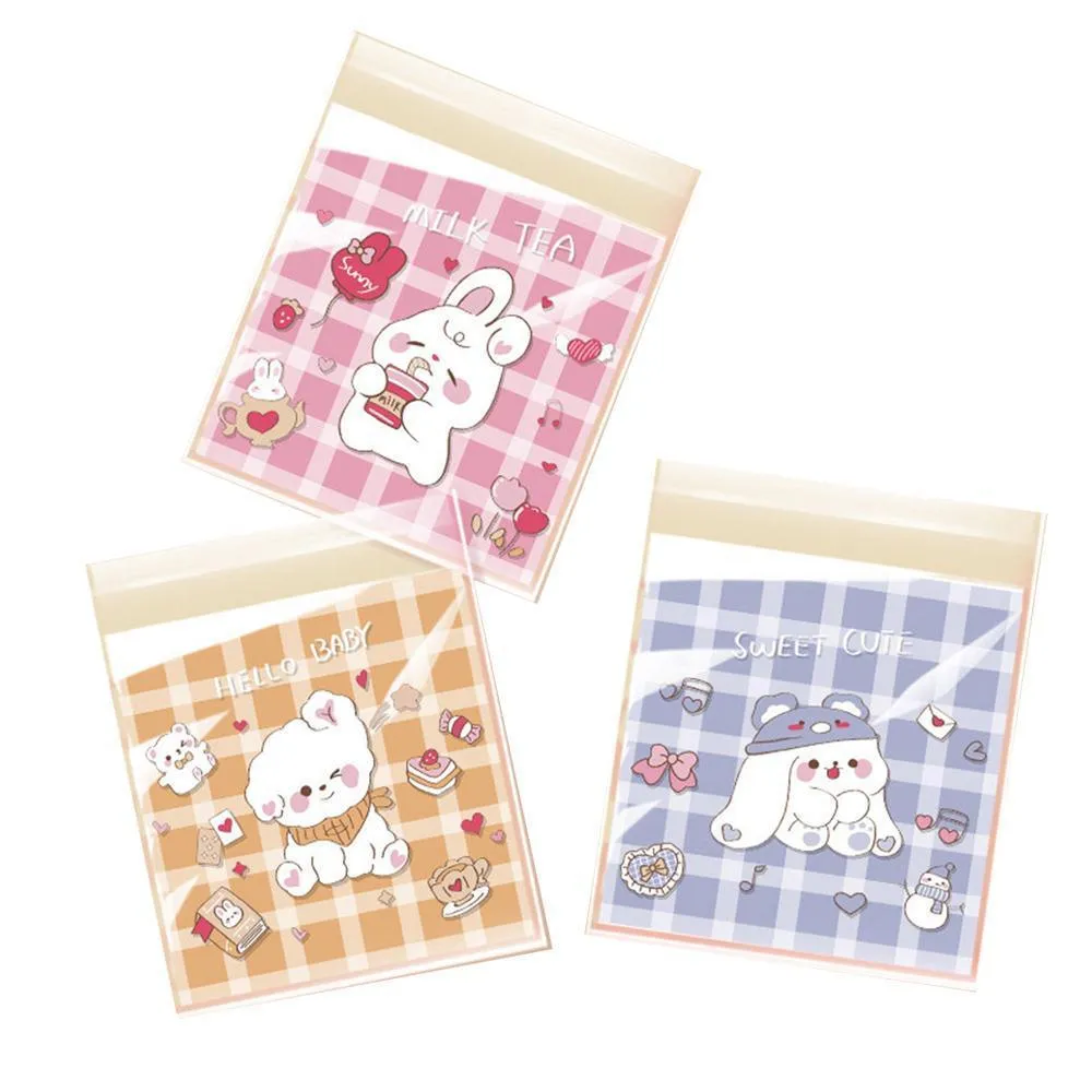 Self-Adhesive OPP Cookies Candies Bags 500pcs