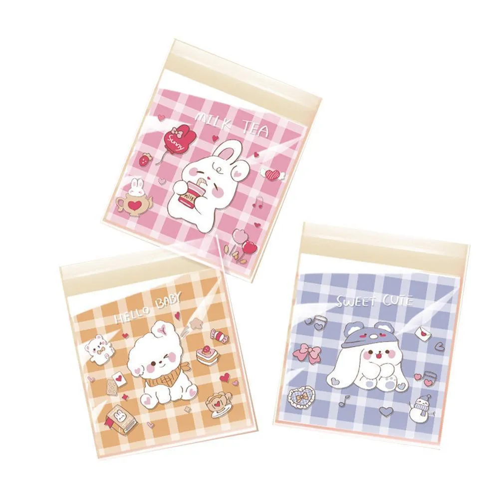 Self-Adhesive OPP Cookies Candies Bags 500pcs