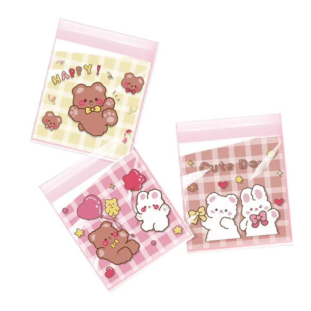 Self-Adhesive OPP Cookies Candies Bags 500pcs