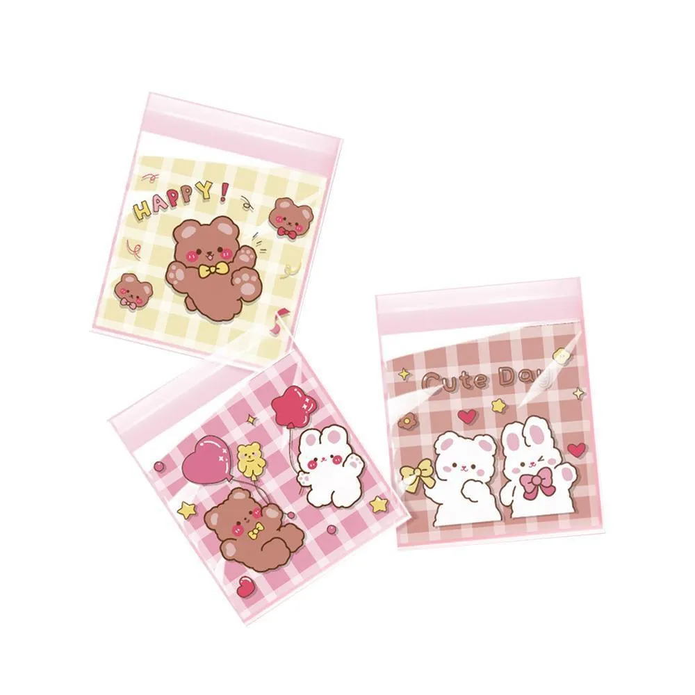 Self-Adhesive OPP Cookies Candies Bags 500pcs