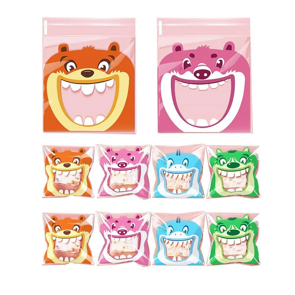 Self-Adhesive OPP Cookies Candies Bags 500pcs