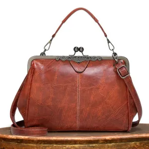 Seraphelle’s Classic Reverie | Vintage Leather Frame Bag