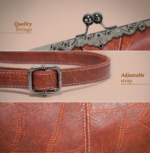 Seraphelle’s Classic Reverie | Vintage Leather Frame Bag