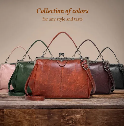 Seraphelle’s Classic Reverie | Vintage Leather Frame Bag