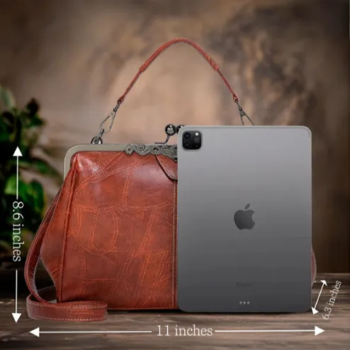 Seraphelle’s Classic Reverie | Vintage Leather Frame Bag