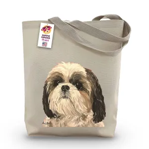 ShihTzu Tote Bag - Shih Tzu Totes - Shitzu Tote - Dog Tote Bag - Dog Gifts - Handmade Totes - Canvas Totes - Shopping Bag - Gifts for Mom - Shoulder Bag - Grocery Bag - Handbag - Beach Bag