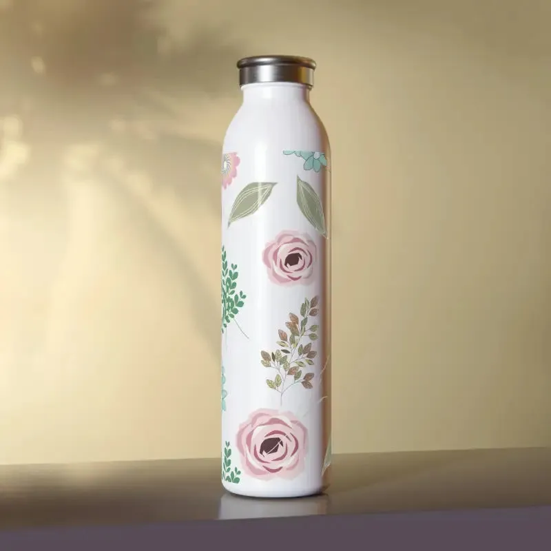 Sip in Style Elegant Slim Water Bottle