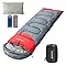 Sleeping Bag with Pillow - 4 Season Backpacking Sleeping Bag