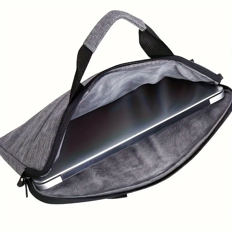 Slim Laptop Shoulder Bag for Women with Strap