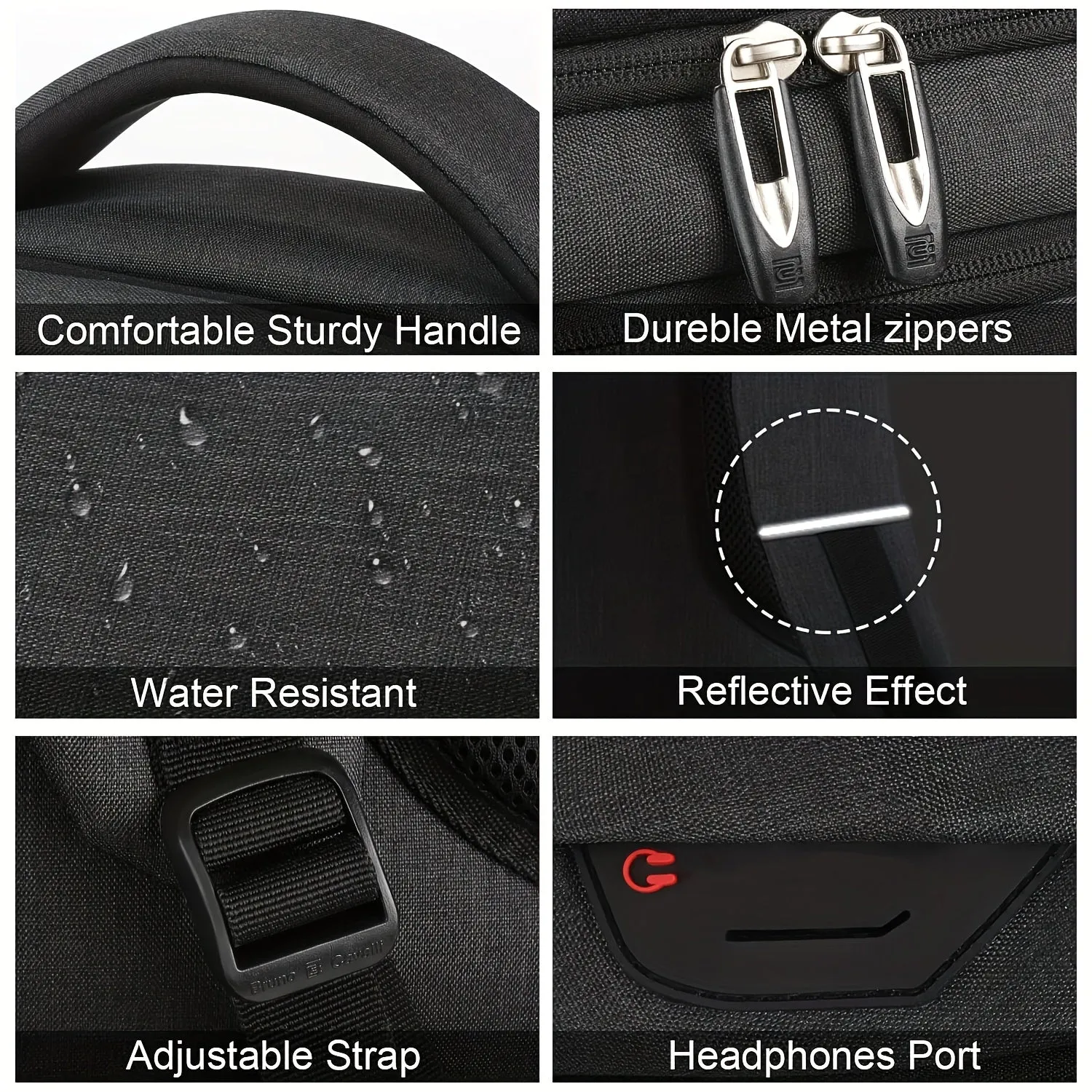 Slim Waterproof Laptop Backpack for 15.6 inch Laptops