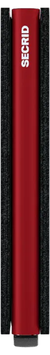 Slimwallet Matte Black & Red, by Secrids