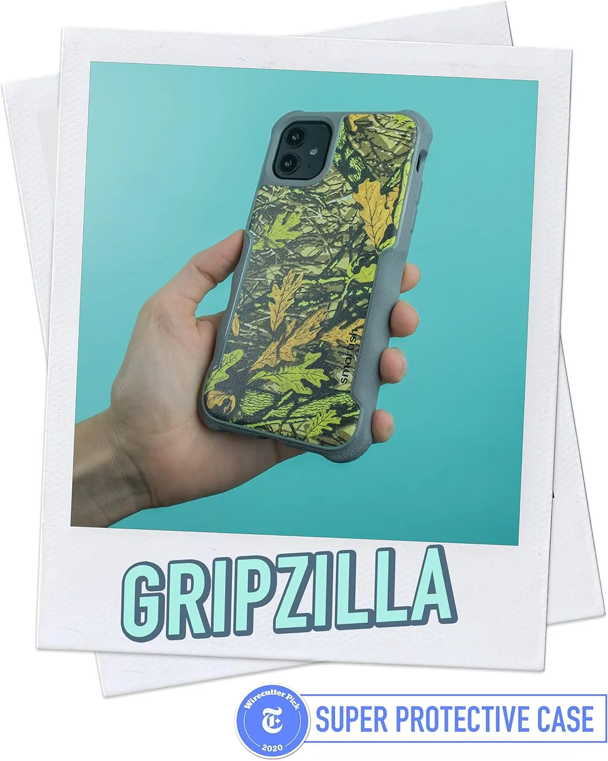 Smartish iPhone 11 Armor Case - Gripzilla [Rugged   Protective] Slim Tough Grip Cover - Flavor of The Month