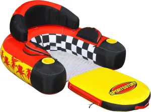 Sportsstuff Siesta Lounge, Floatable Lounge, Heavy-Gauge PVC Bladder, Heavy-Duty Nylon Cover