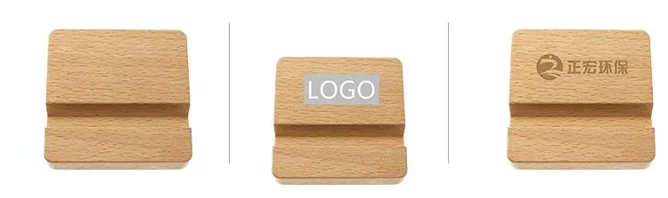 Square Wood Mobile Phone Holders